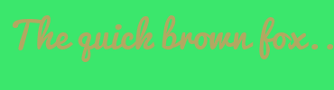 Image with Font Color B2A861 and Background Color 3BE76C